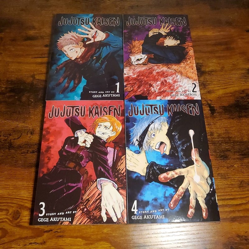 Jujutsu Kaisen Box Set 1-4