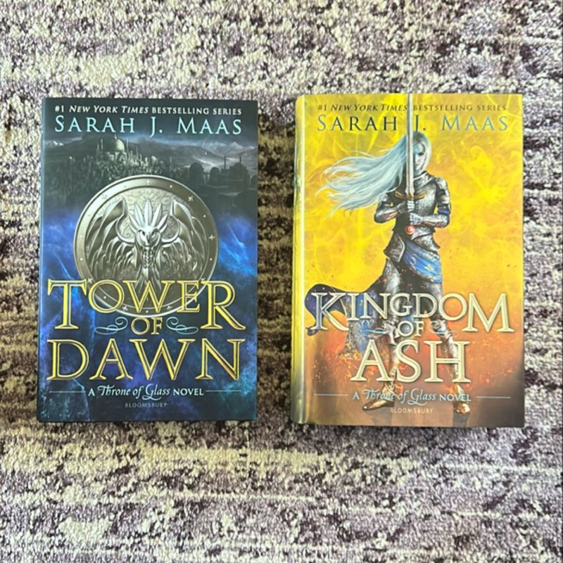 Throne of Glass Box Set ORIGINAL COVER ART and poster!