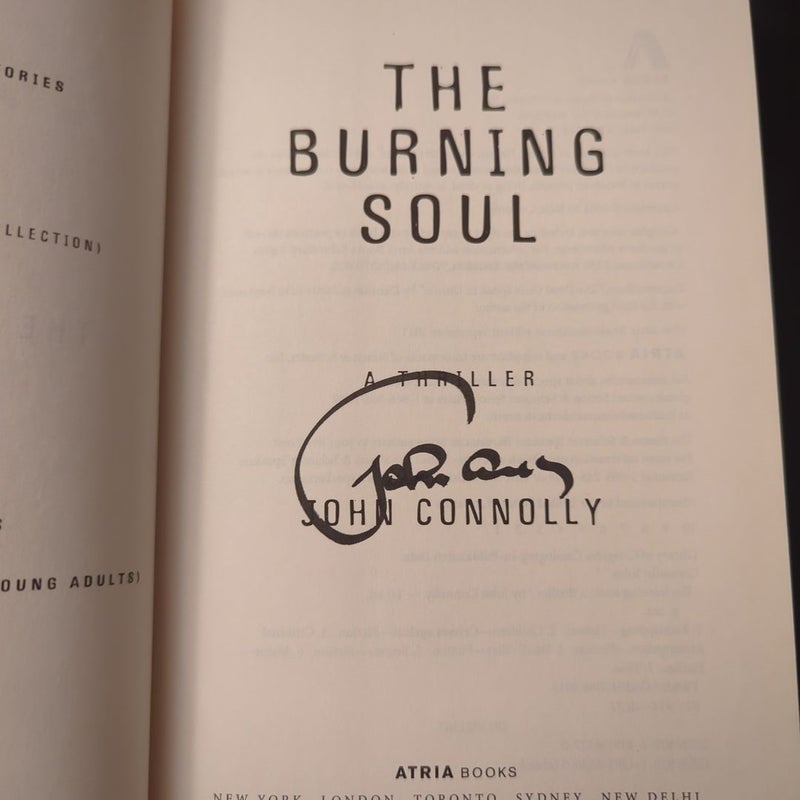 The Burning Soul (SIGNED)