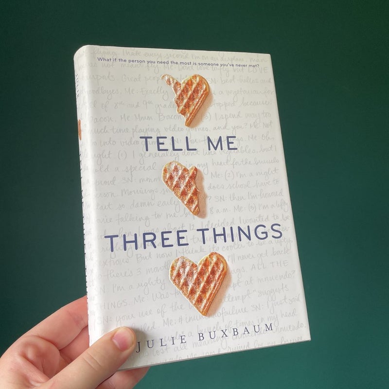 Tell Me Three Things