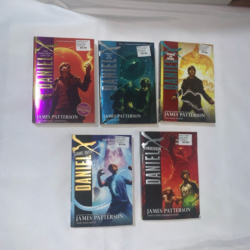 Daniel X Series 5 Books in Paperback, Young Readers James Patterson