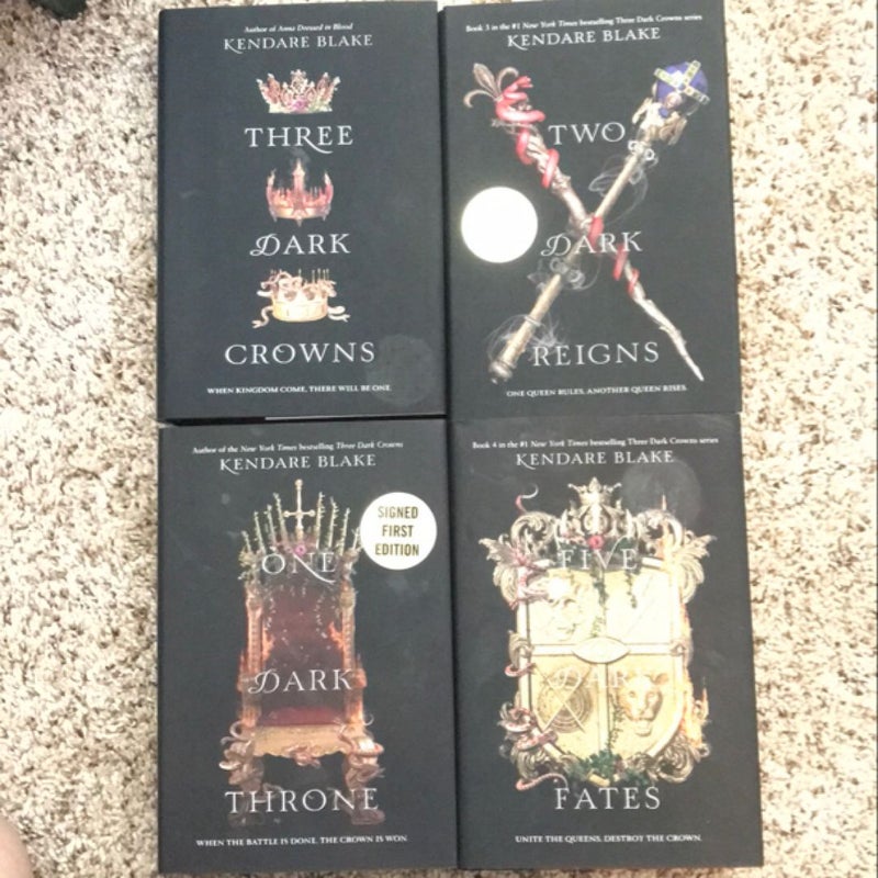 Three Dark Crowns series (5books)