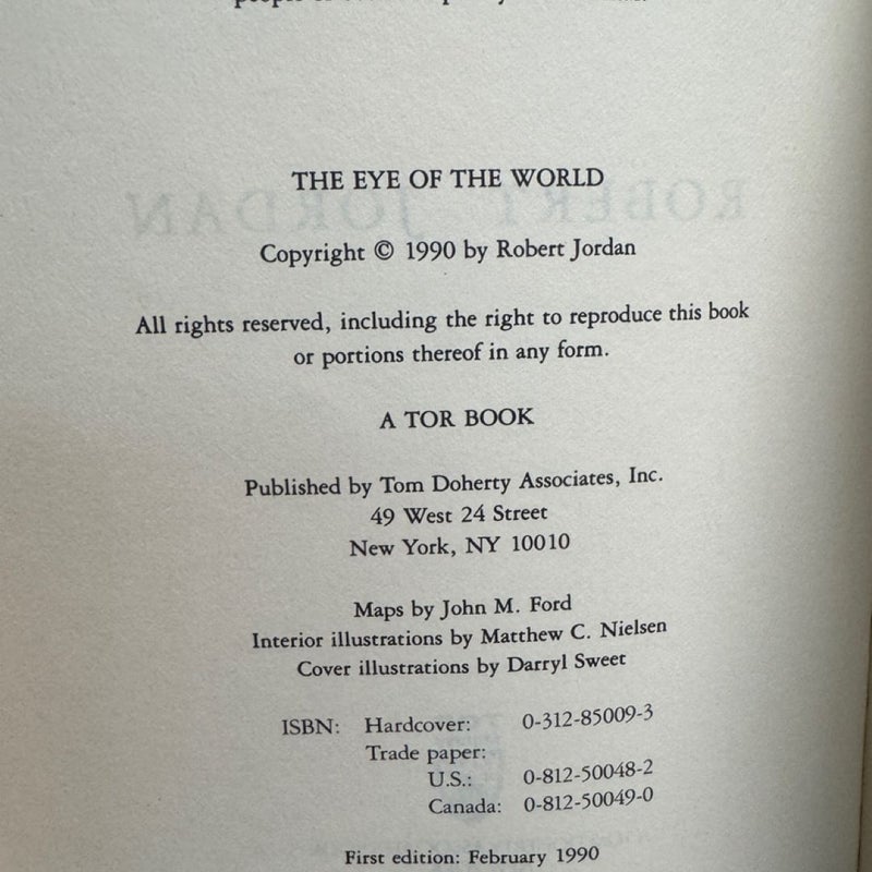 The Eye of the World (First edition, First printing)