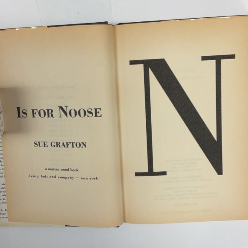 N Is for Noose