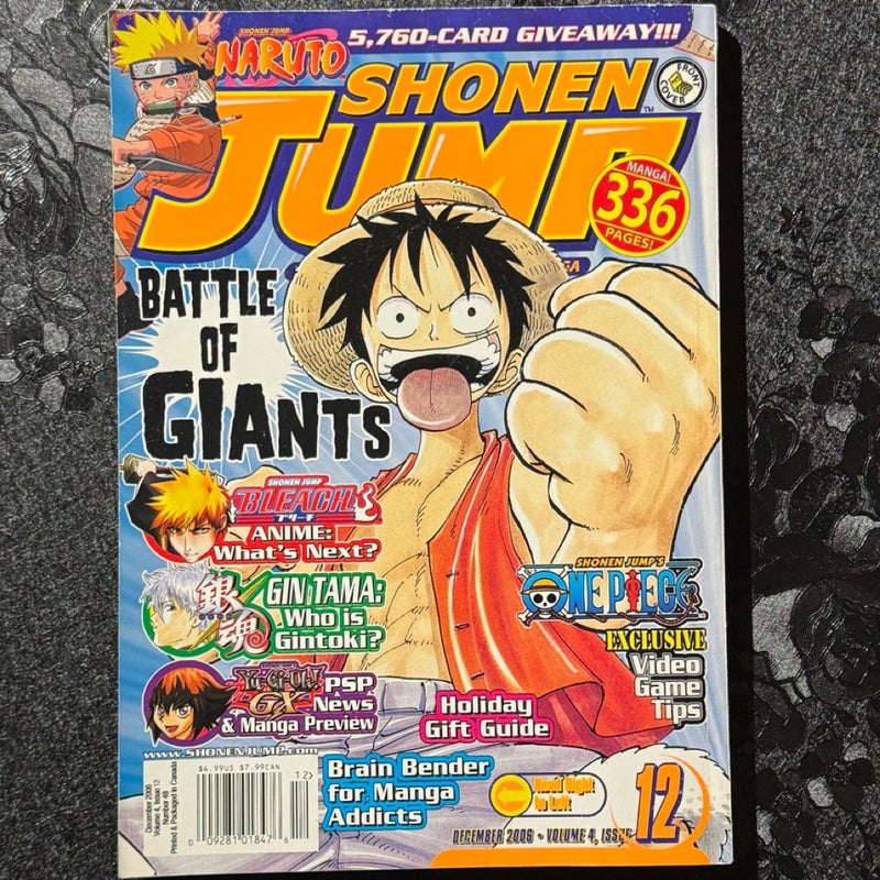 Shonen Jump Volume 4 Issue 12 Number 48 December 2006