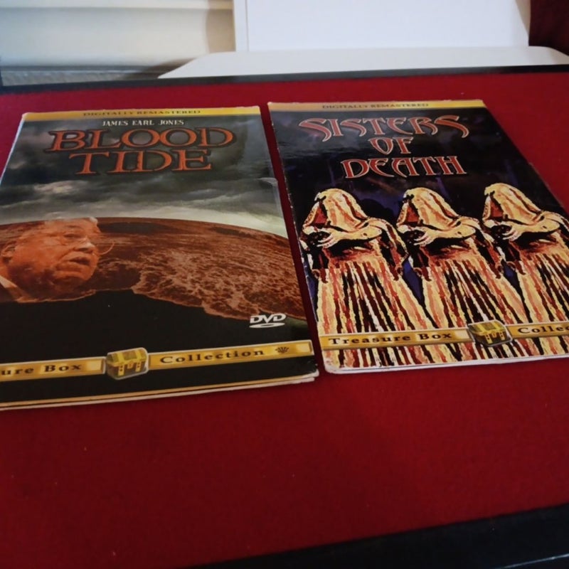 Blood Tide and Sisters of Death DVD horror