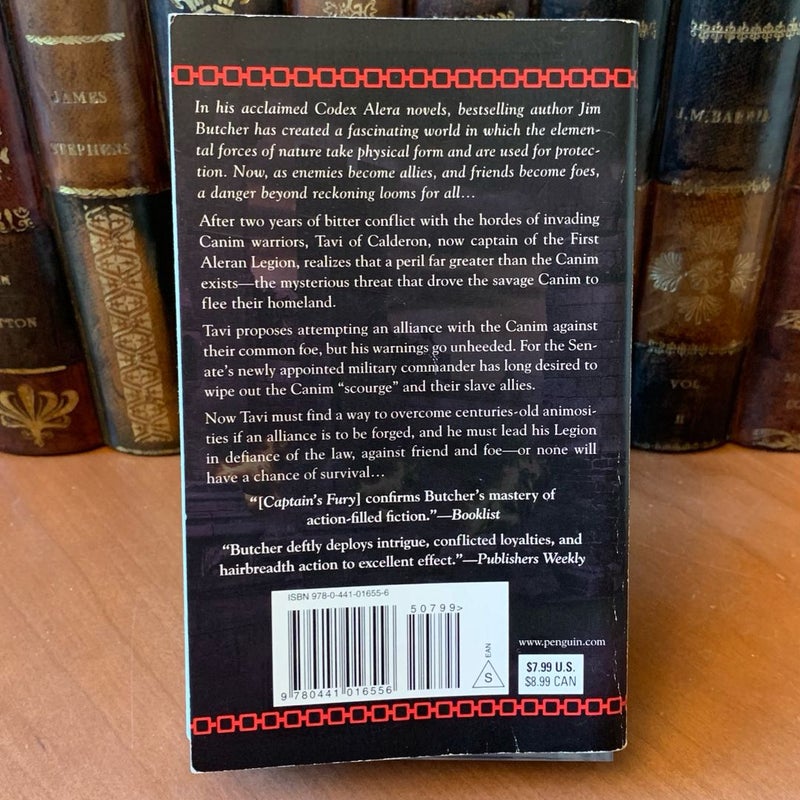 Captain's Fury, Codex Alera 4