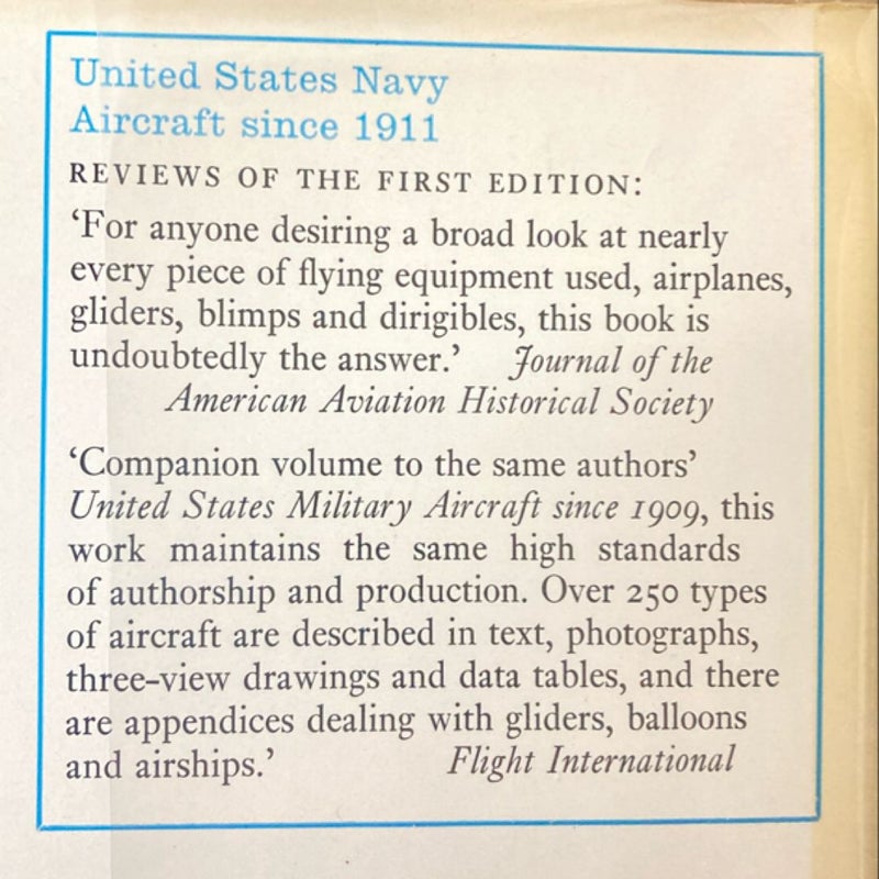 United States Navy Aircraft since 1911