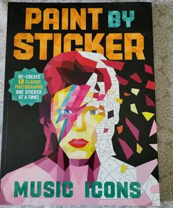 Paint by Sticker: Music Icons