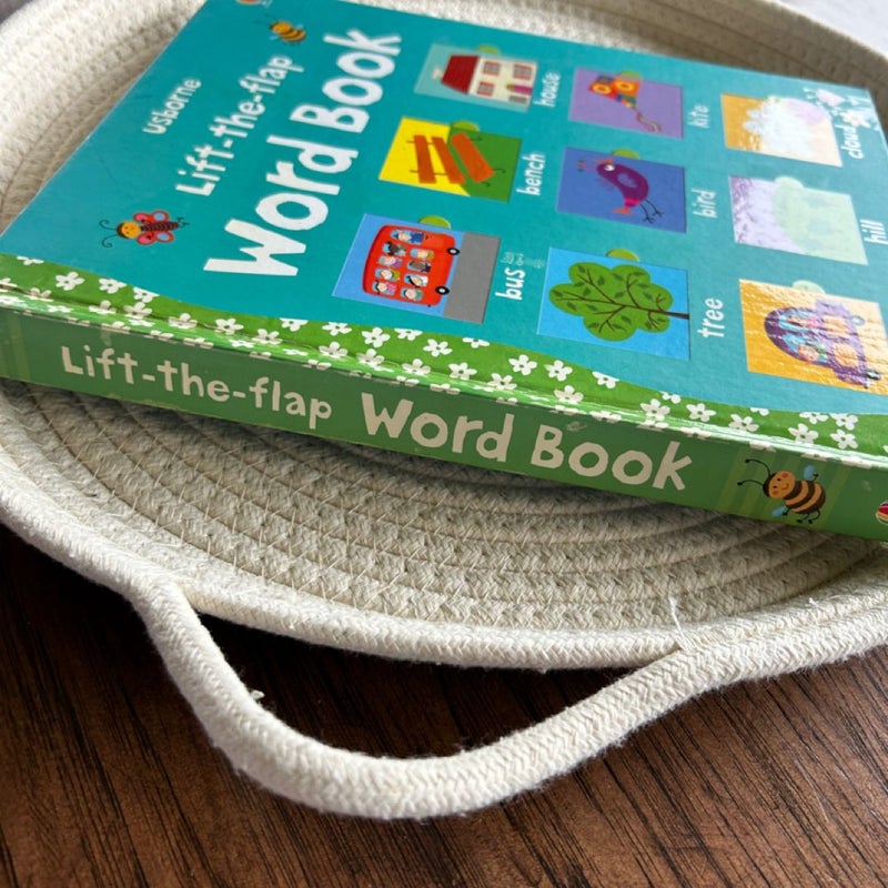 Lift-the-Flap Word Book