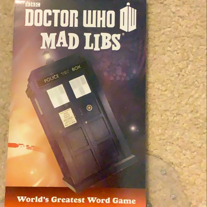 Doctor Who Mad Libs