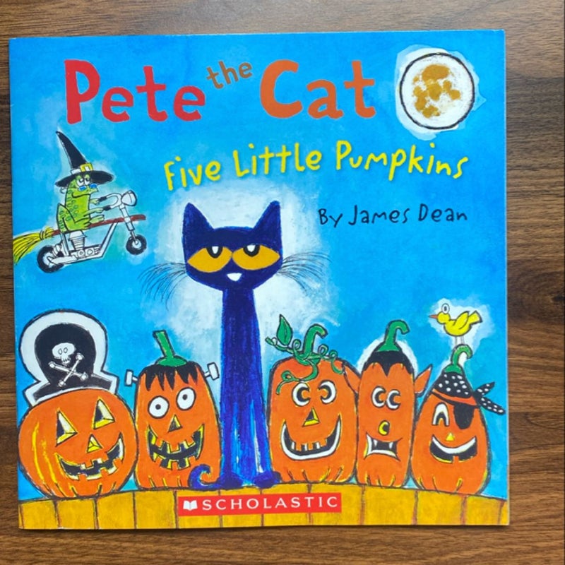 Pete the Cat Five Little Pumpkins