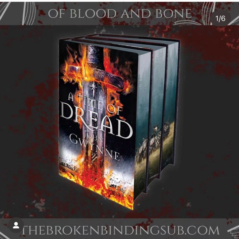 Of Blood and Bone trilogy (BROKEN BINDING HANDSIGNED)