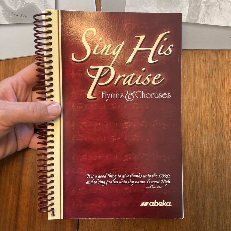 Abeka 7th grade Bible teacher keys and praise book