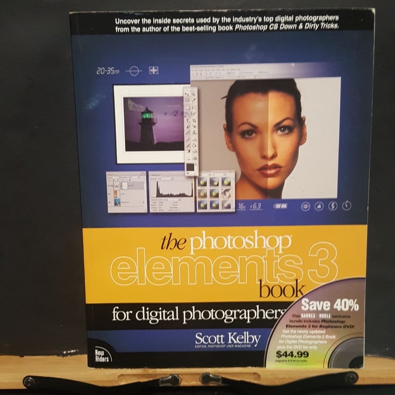 Photoshop Elements 3 Book for Digital Photographers, Special Barnes and Noble Edition DVD Bundle