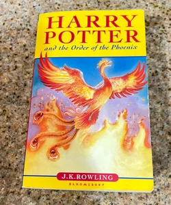 Harry Potter and the Order of the Phoenix UK Edition Second Print 2004