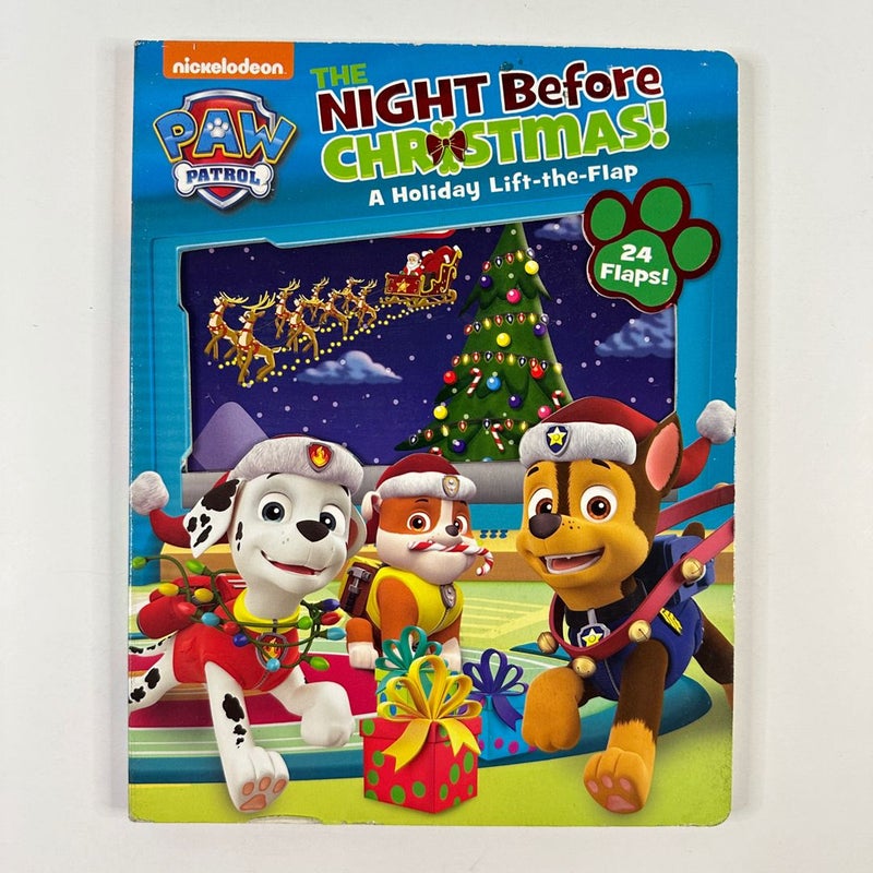 Nickelodeon Paw Patrol The Night Before Christmas, Lift the Flap (Board)