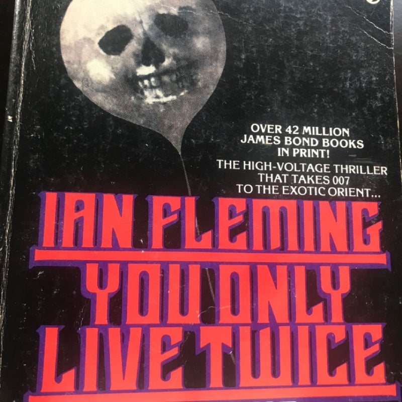 You Only Live Twice Ian Fleming 1964 James Bond 007 Agent 5th Print