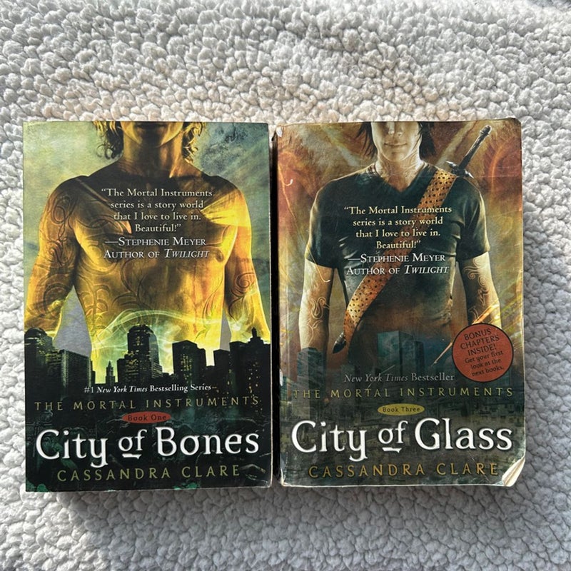City of Bones AND City of Glass