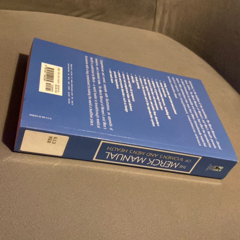 The Merck Manual of Women's and Men's Health