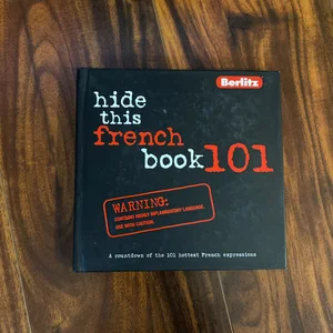 Hide This French Book 101