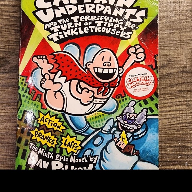 Captain Underpants and the Terrifying Return of Tippy Tinkletrousers