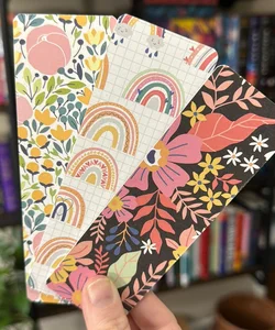 Boho Florals Bookmark Bundle