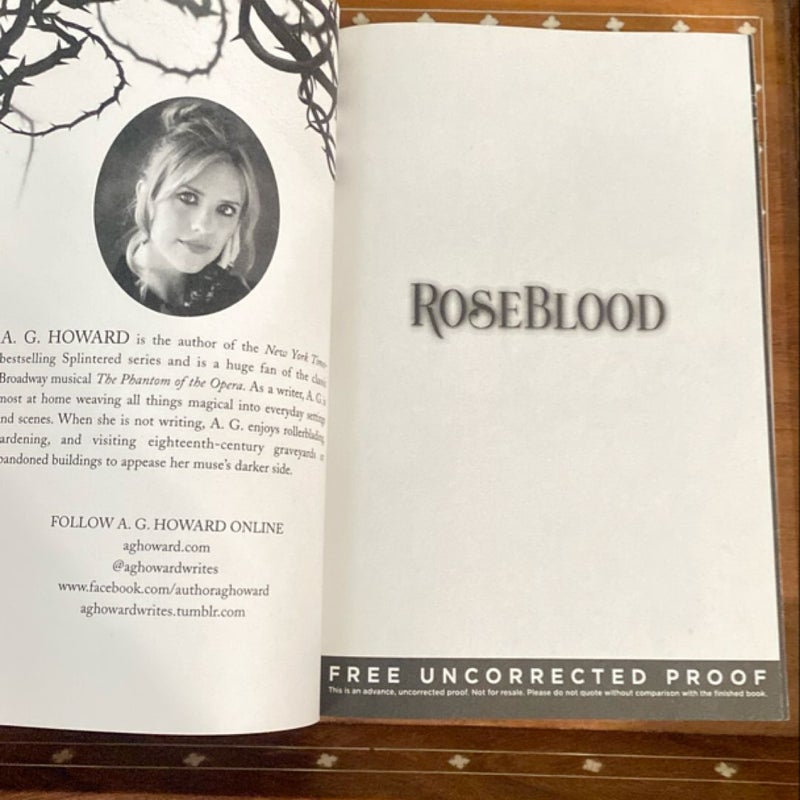 RoseBlood *UNCORRECTED PROOF*