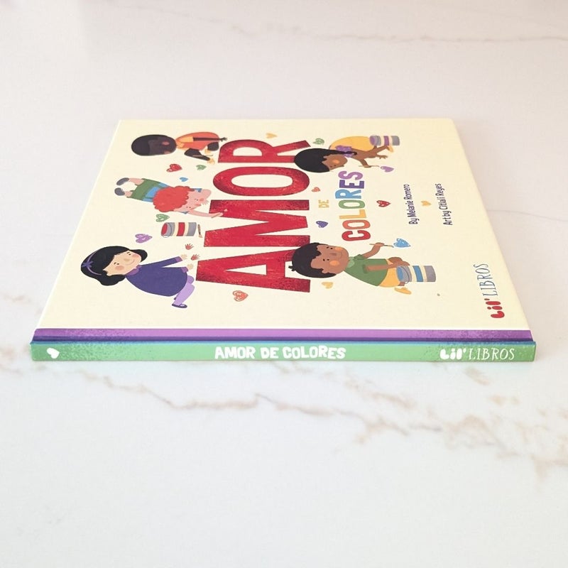 Amor de Colores (Lil' Libros) Bilingual Book English/Spanish