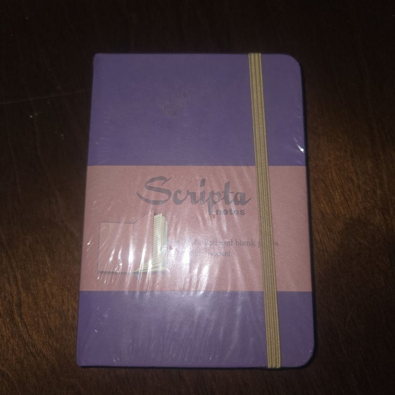 Scripta Notes Small Notebook Wisteria