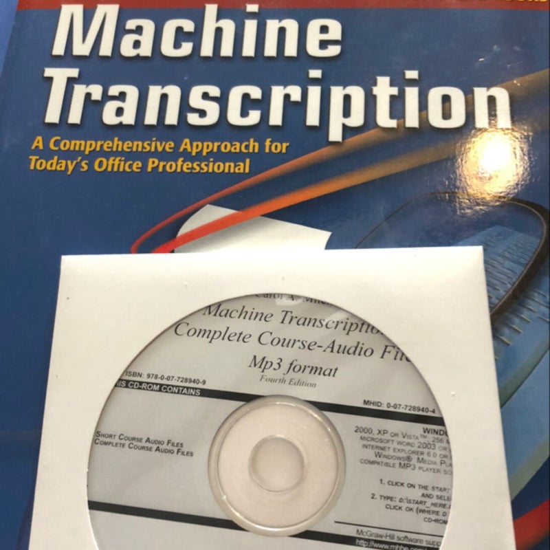 Machine Transcription