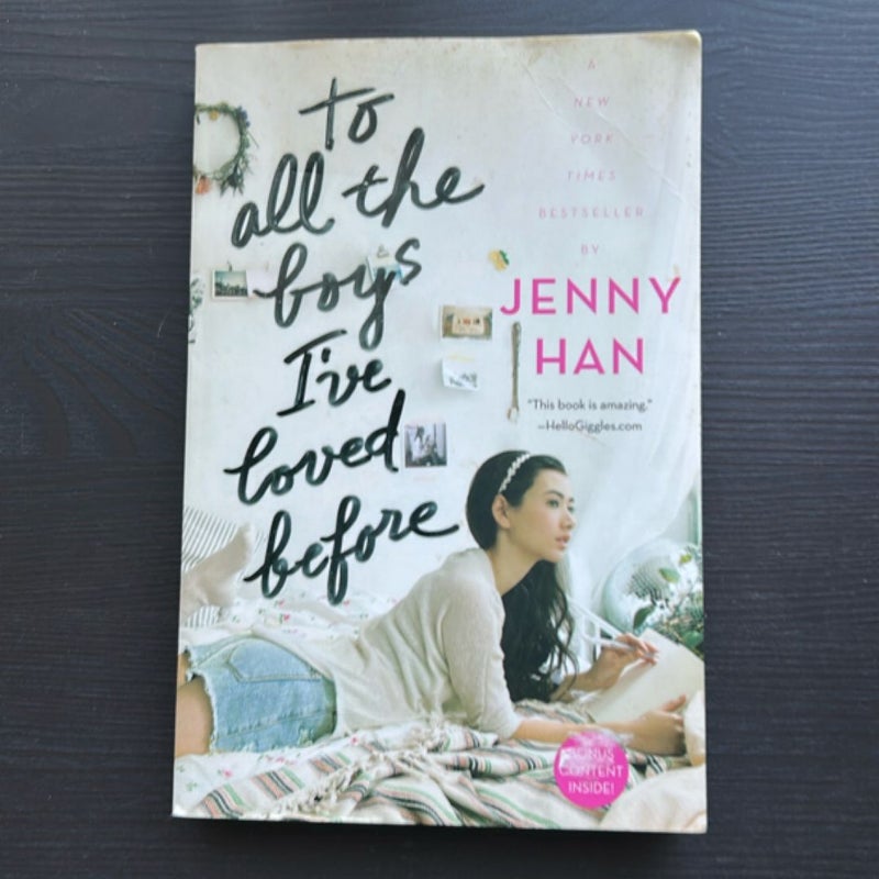 To All the Boys I've Loved Before