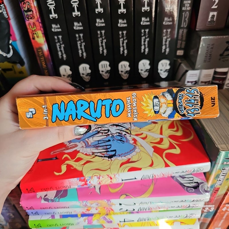 Naruto (3-In-1 Edition), Vol. 5