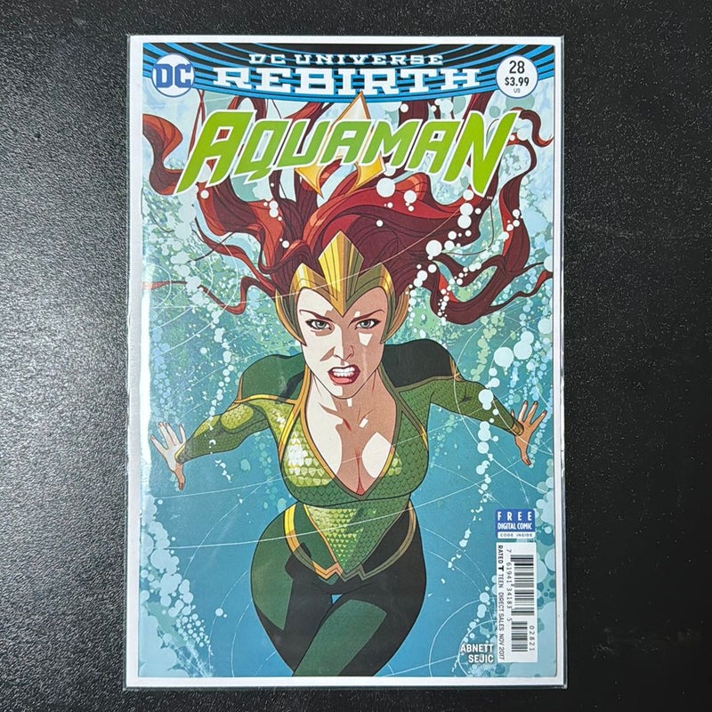 DC Universe Rebirth Aquaman # 28 Comics