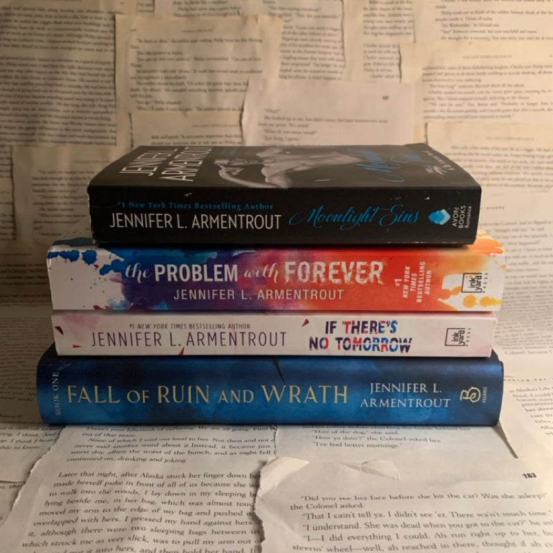 Signed Jennifer L. Armentrout Book Bundle