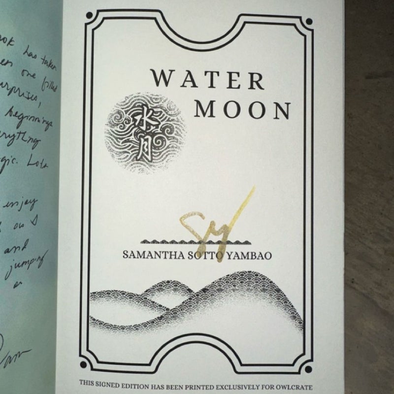 [SIGNED] Water Moon