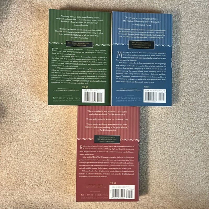 James Herriot 3 Book Bundle