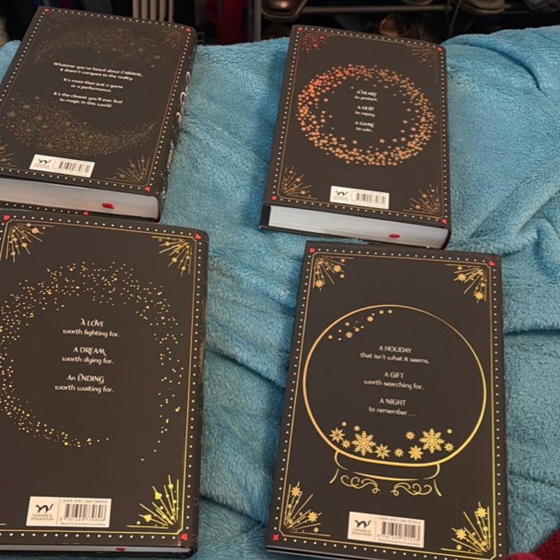 Caraval Set -Waterstones Exclusive 