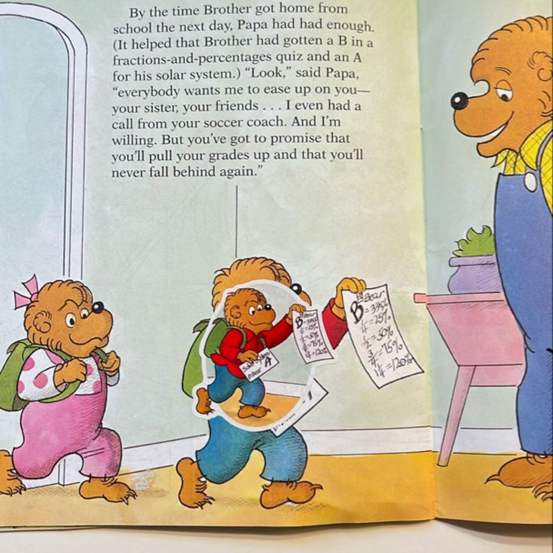 The Berenstain Bears' Report Card Trouble