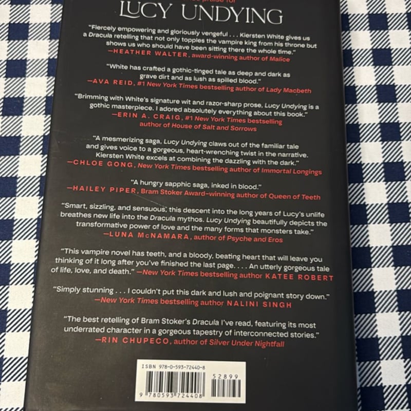 Lucy Undying a Dracula Novel by Kiersten White, Hardcover Pangobooks