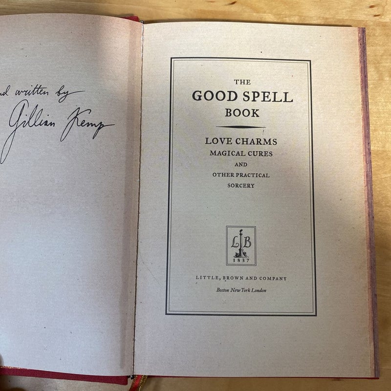 The Good Spell Book by Gillian Kemp