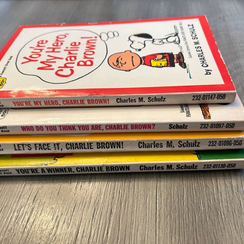 Charlie Brown Vintage Book Collection