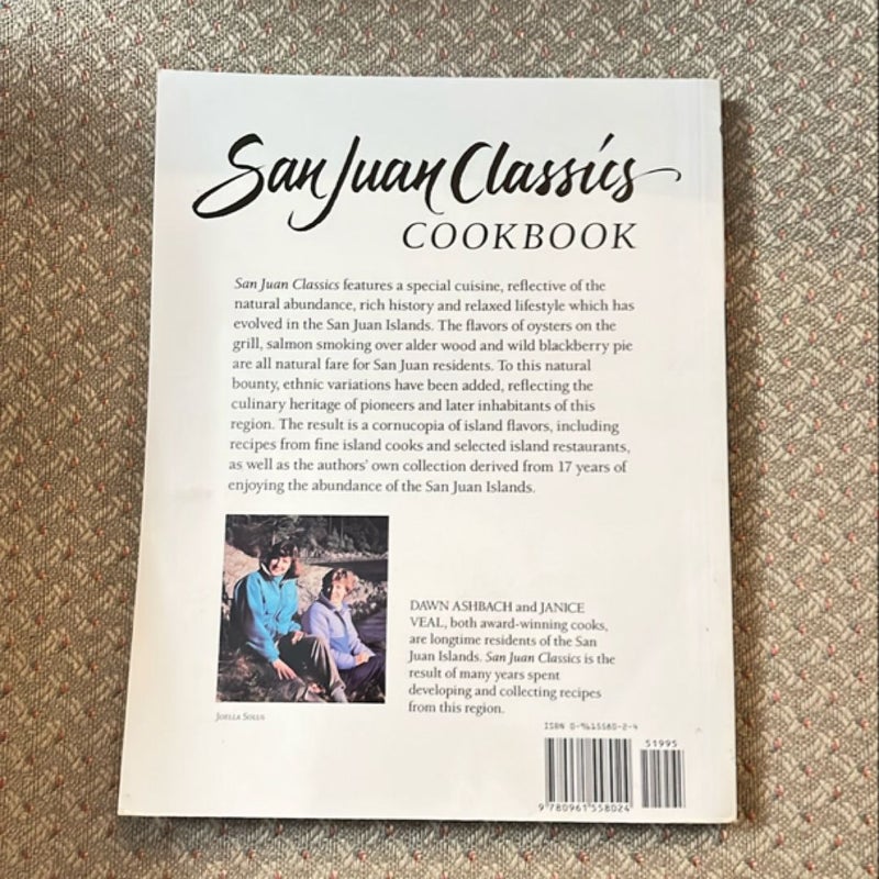 San Juan Island Classics Cookbook