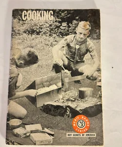 Vintage Boy Scouts Merit Badge Cooking Book 