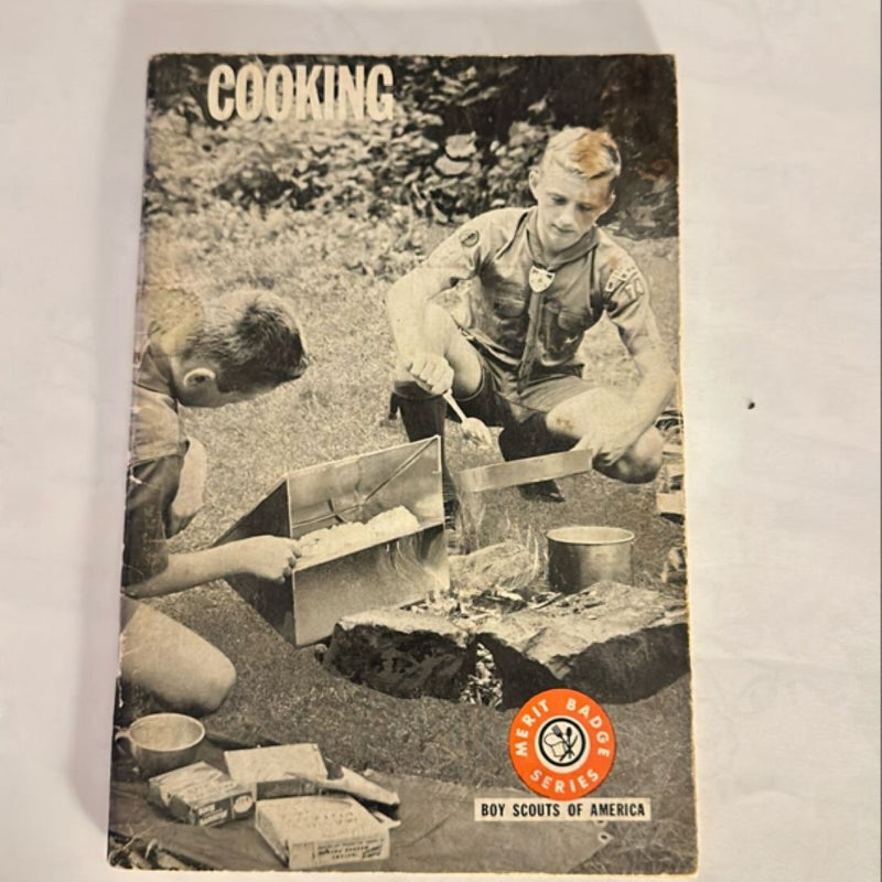 Vintage Boy Scouts Merit Badge Cooking Book 