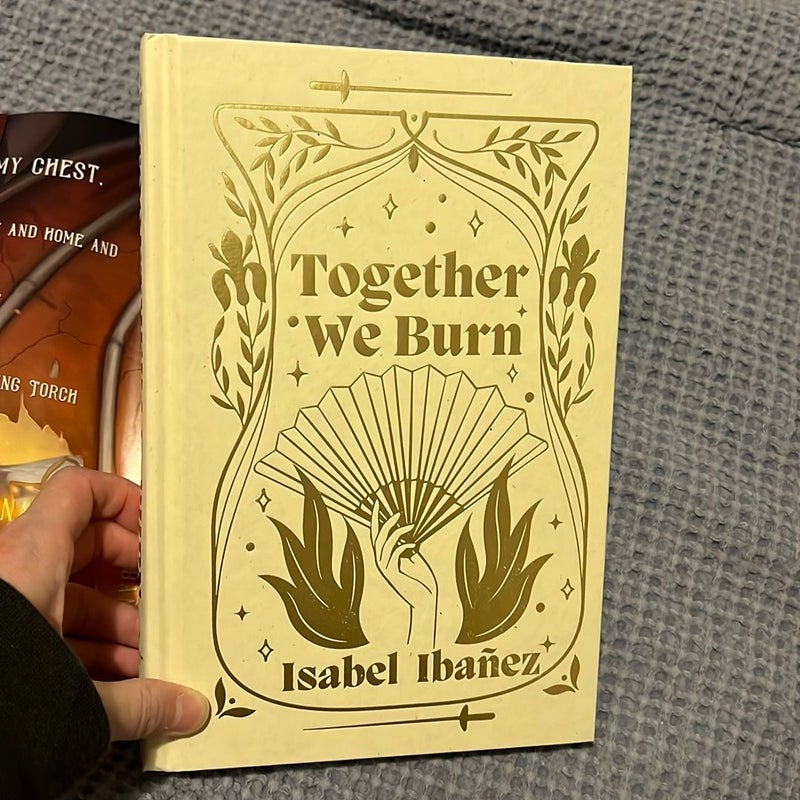 Together We Burn - The Bookish Box signed special edition 