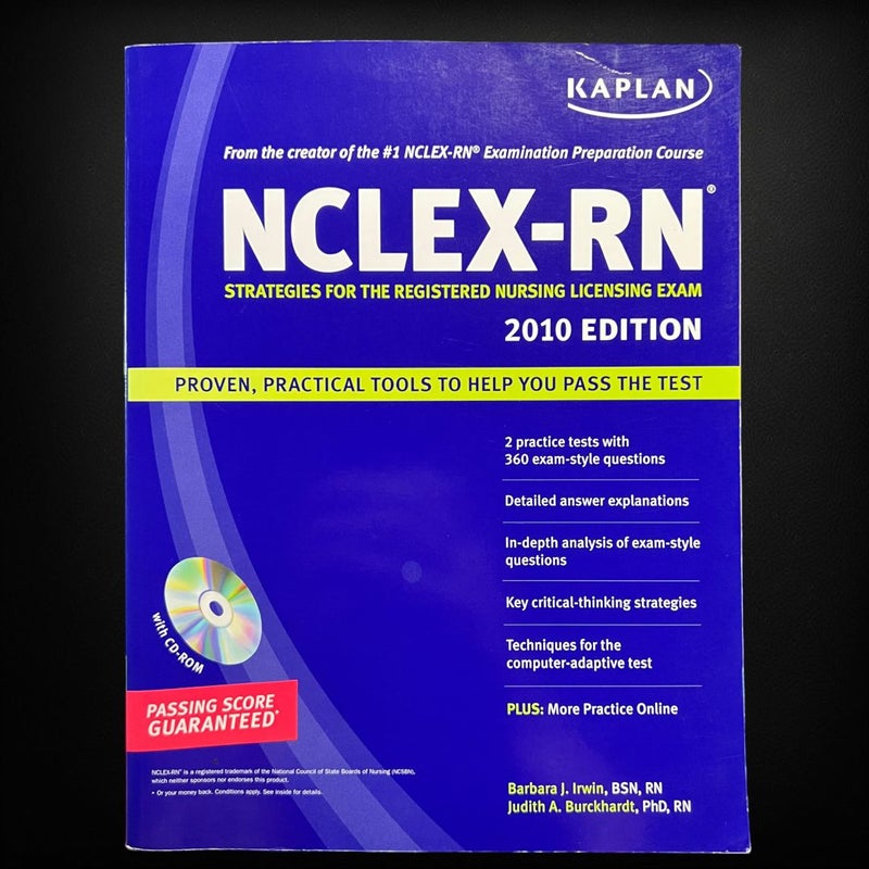 NCLEX-RN Exam 2010 with CD-ROM