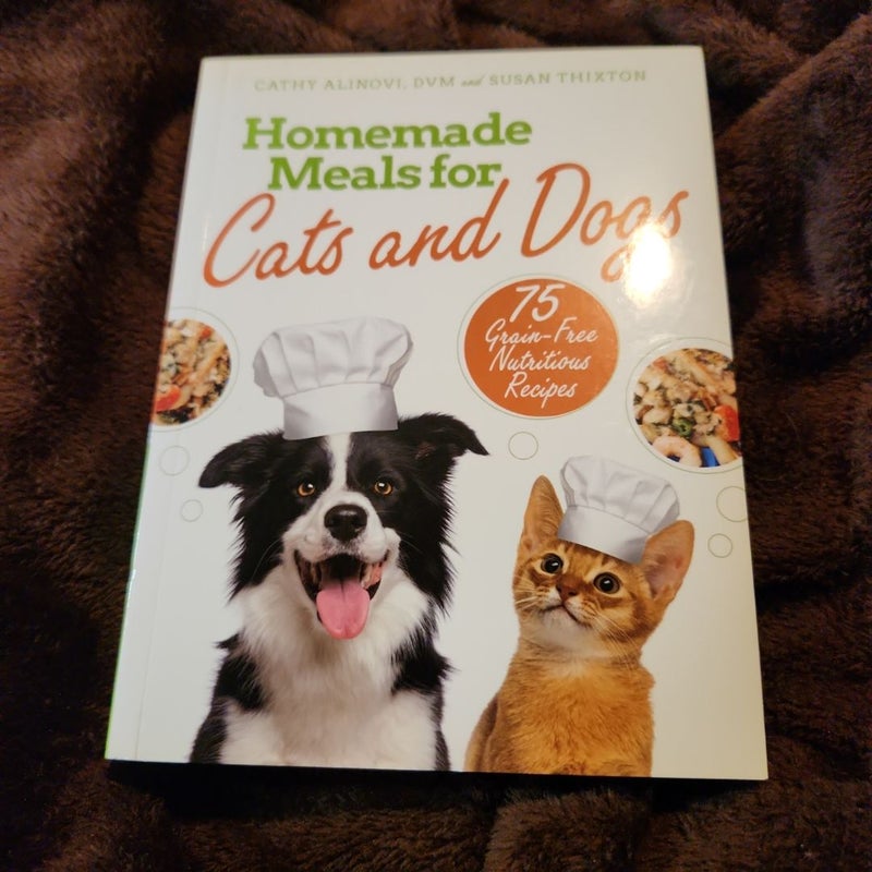 Homemade Meals for Cats and Dogs