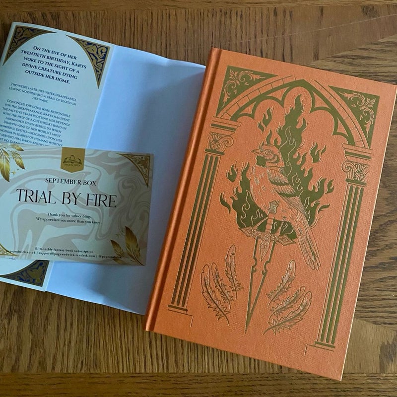 Flame & Sparrow Page & Wick Exclusive