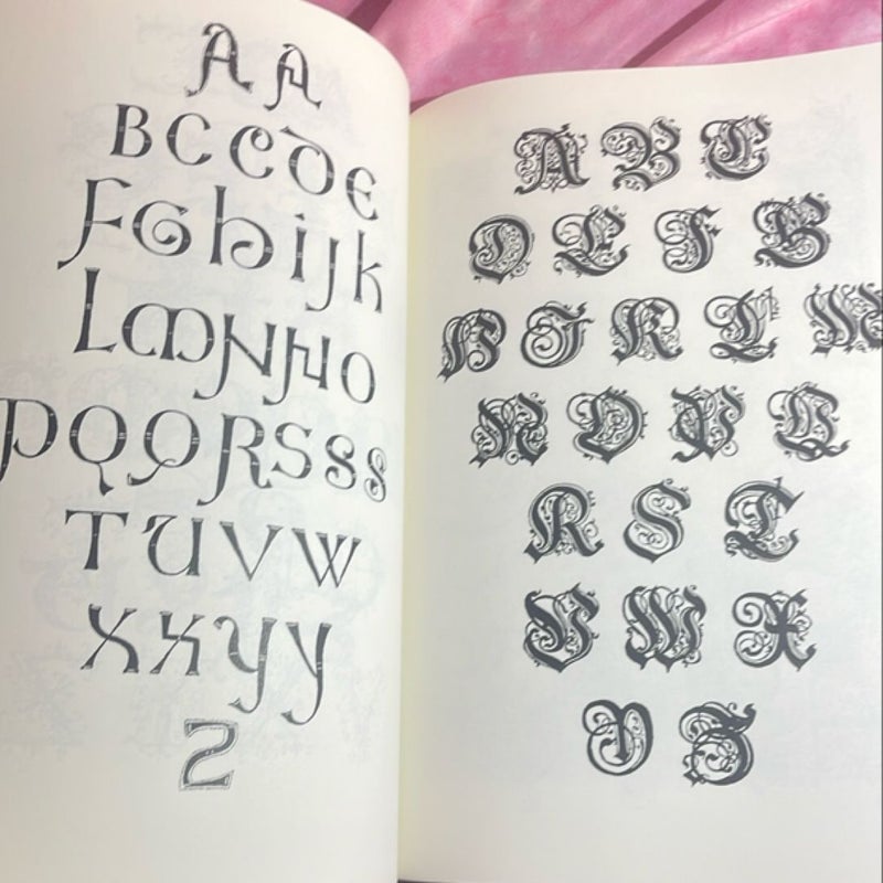 Decorative Alphabets for Needleworkers, Craftsmen and Artists